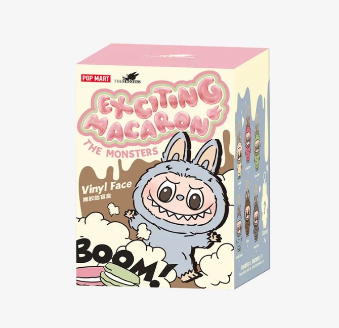 Labubu The Monster Exciting Macaron Vinyl Face