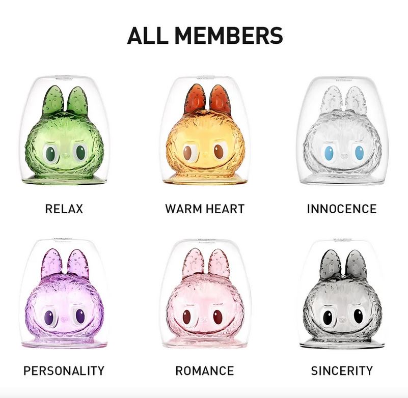 Labubu The Monster Cheers! Double-walled Glass Blind Box