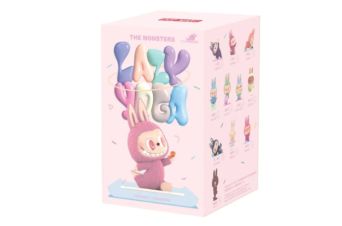 Pop Mart Labubu The Monsters Lazy Yoga Series Figures Mystery Box