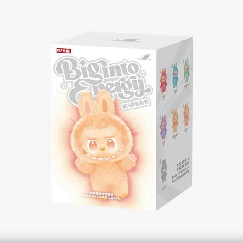 Pop Mart Labubu THE MONSTERS Big into Energy Series-Vinyl Plush Pendant Blind Box